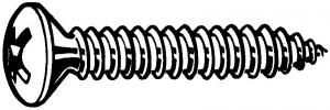 (ELVZ) Bolverzonken plaatschroef ST3,9 x 13MM (200 stuks)