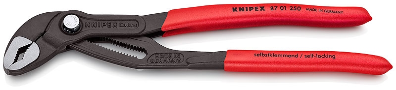 Knipex Waterpomptang Cobra gepolijst 180 mm, (8701180).