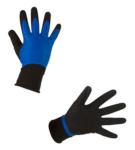 Handschoen blauw, Keron waterdicht *AQUA* maat 11 (XXL).