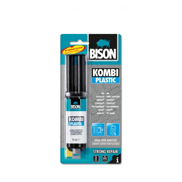 Bison 2-componentenlijm Kombi Plastic 25 ml