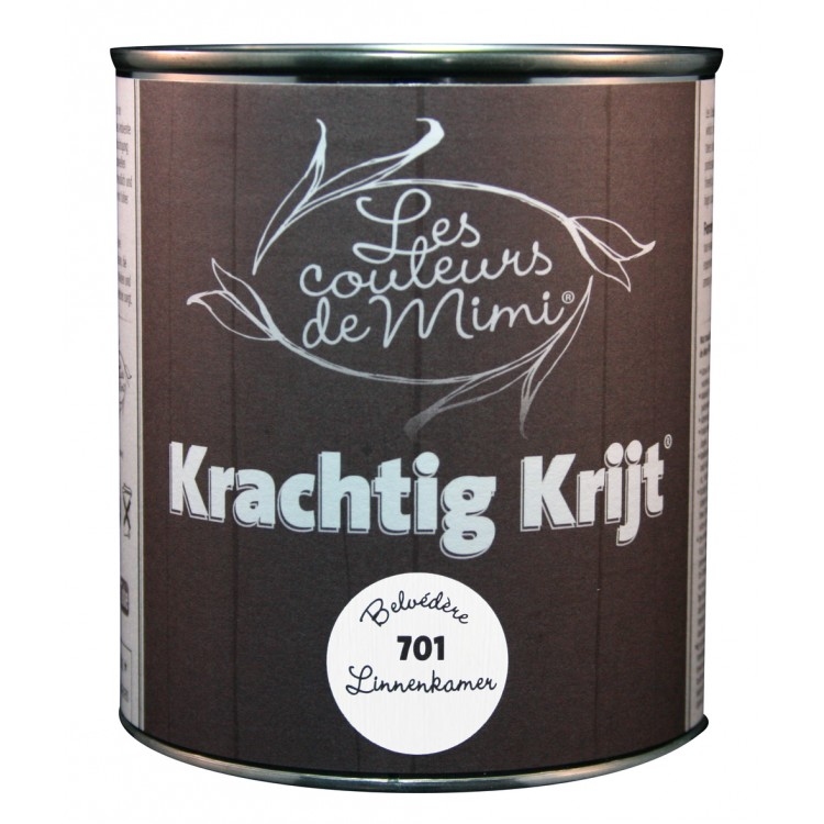 CéPé krijtverf, Belvédère "Linnenkamer 701", 0,5 Liter.