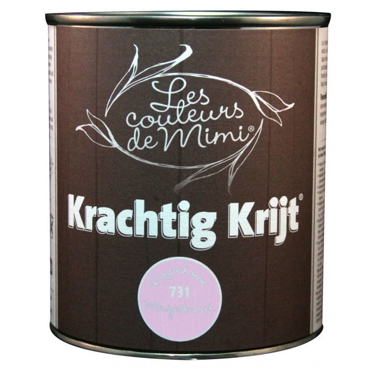 CéPé krijtverf, Rozenhoeve "Meisjeskamer 731", 1 Liter.