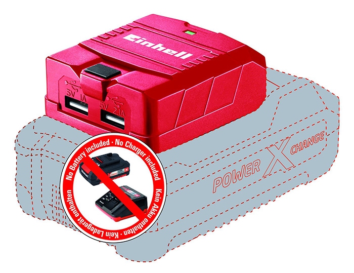 Einhell, TE-CP 18 Li USB SOLO Accu Power Bank.