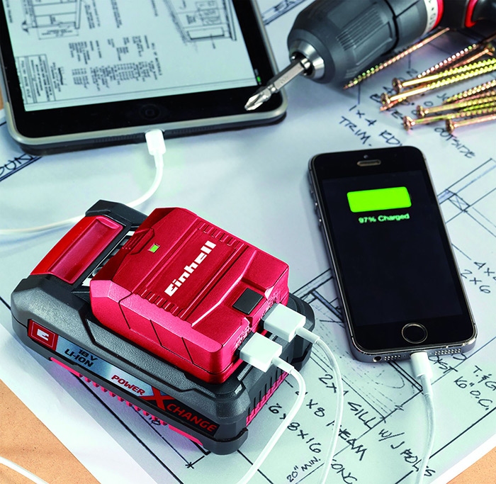 Einhell, TE-CP 18 Li USB SOLO Accu Power Bank.