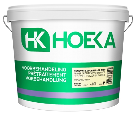 Hoeka Renovatievoorstrijk Grof 10L.