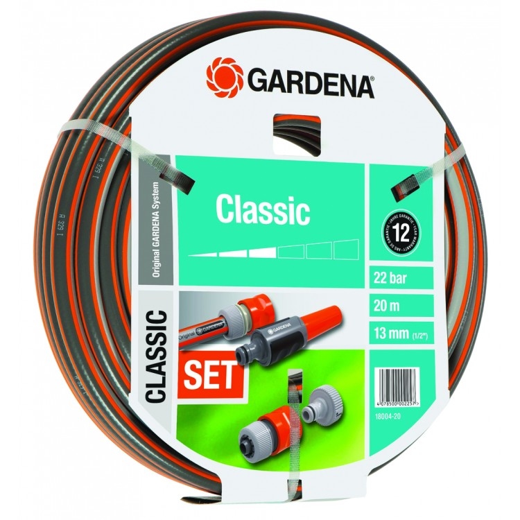Gardena Classic met koppelingen mm (1/2") m.